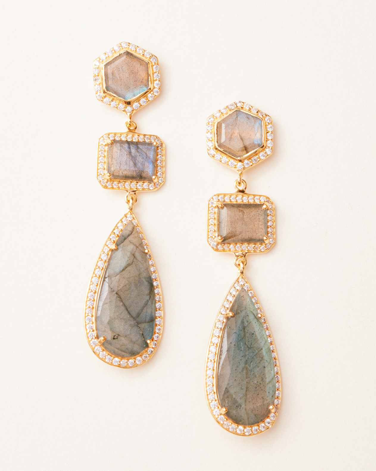 Labradorite earrings deals