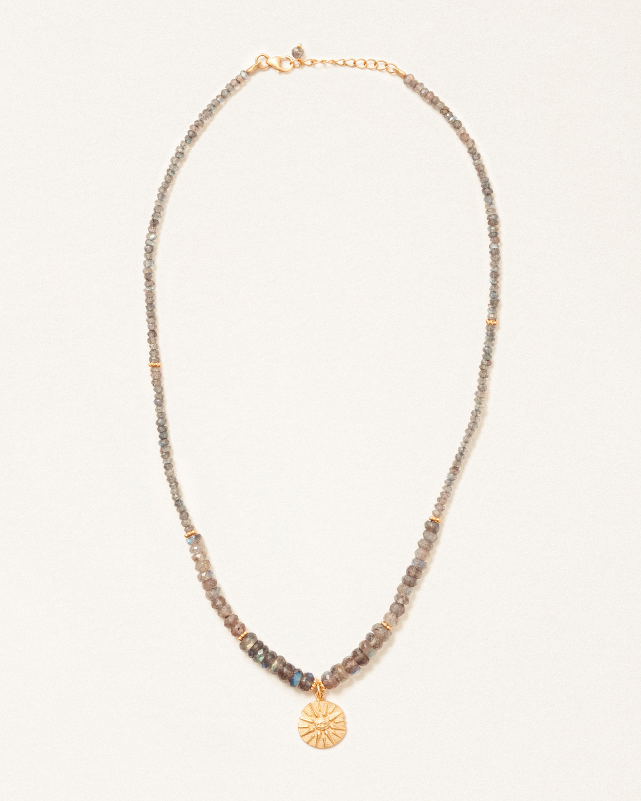 Starlight necklace with labradorite