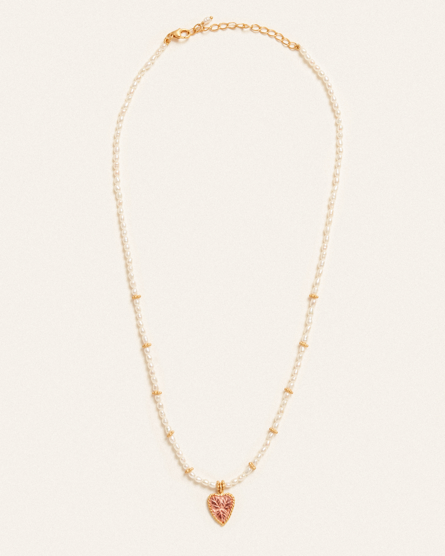 Lisette necklace with pearl
