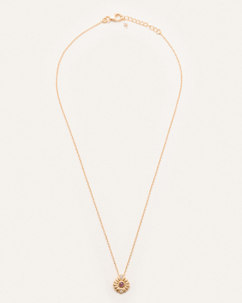 Dawn necklace tourmaline