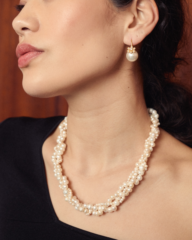 Anais statement pearl necklace