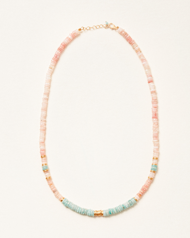 Ema necklace amazonite opal
