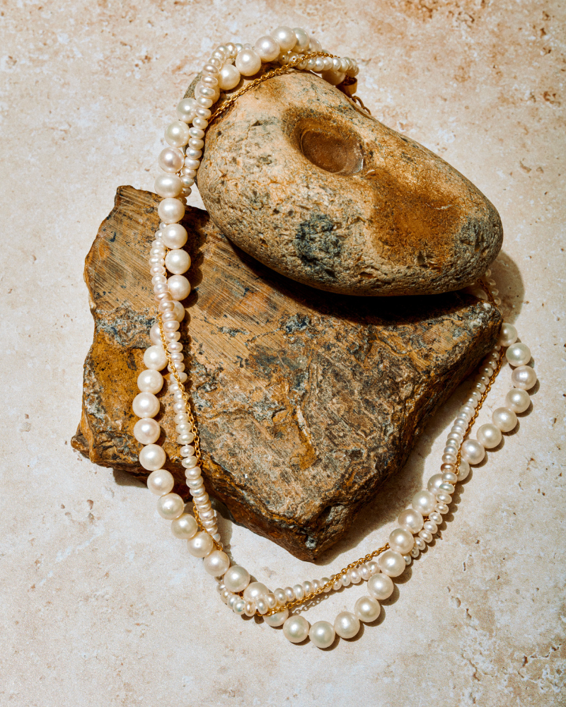 Mae statement pearl necklace