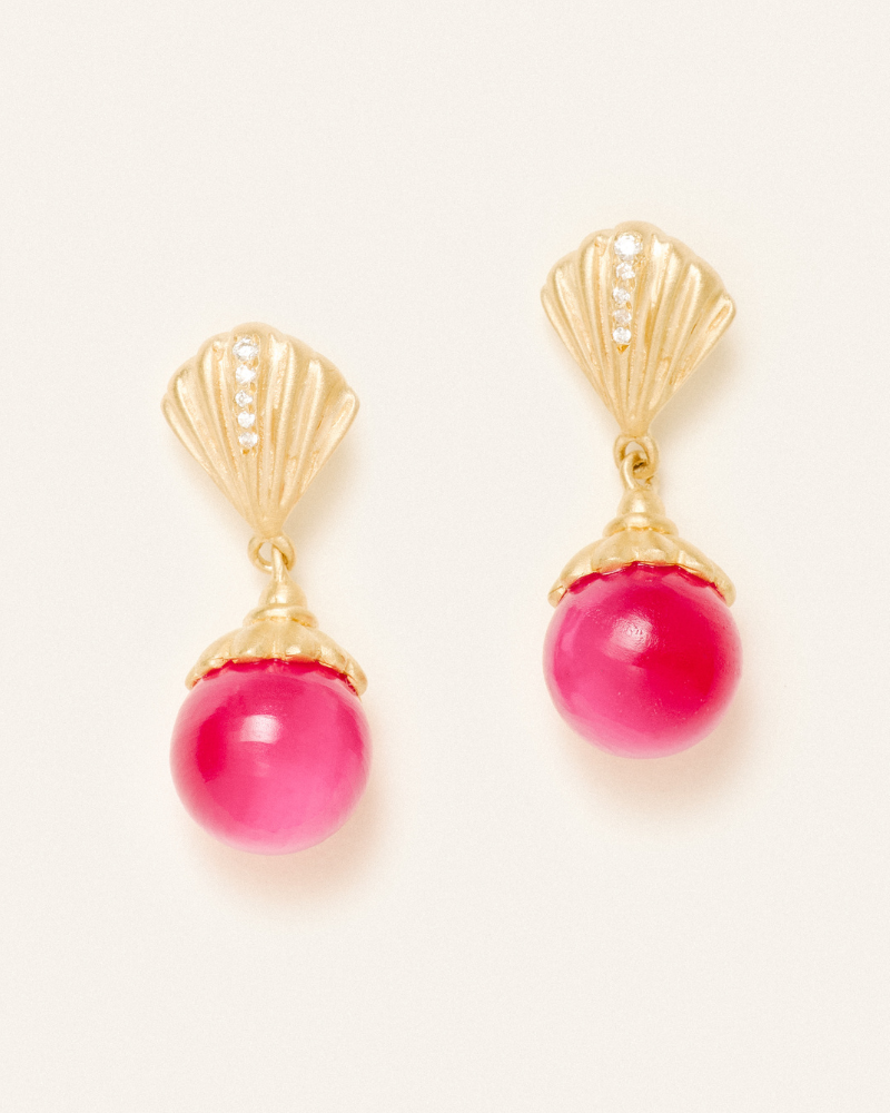 Lilian earrings chalcedony