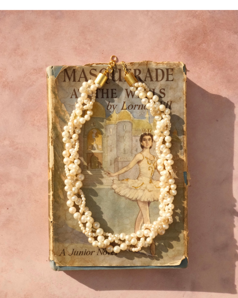 Anais statement pearl necklace