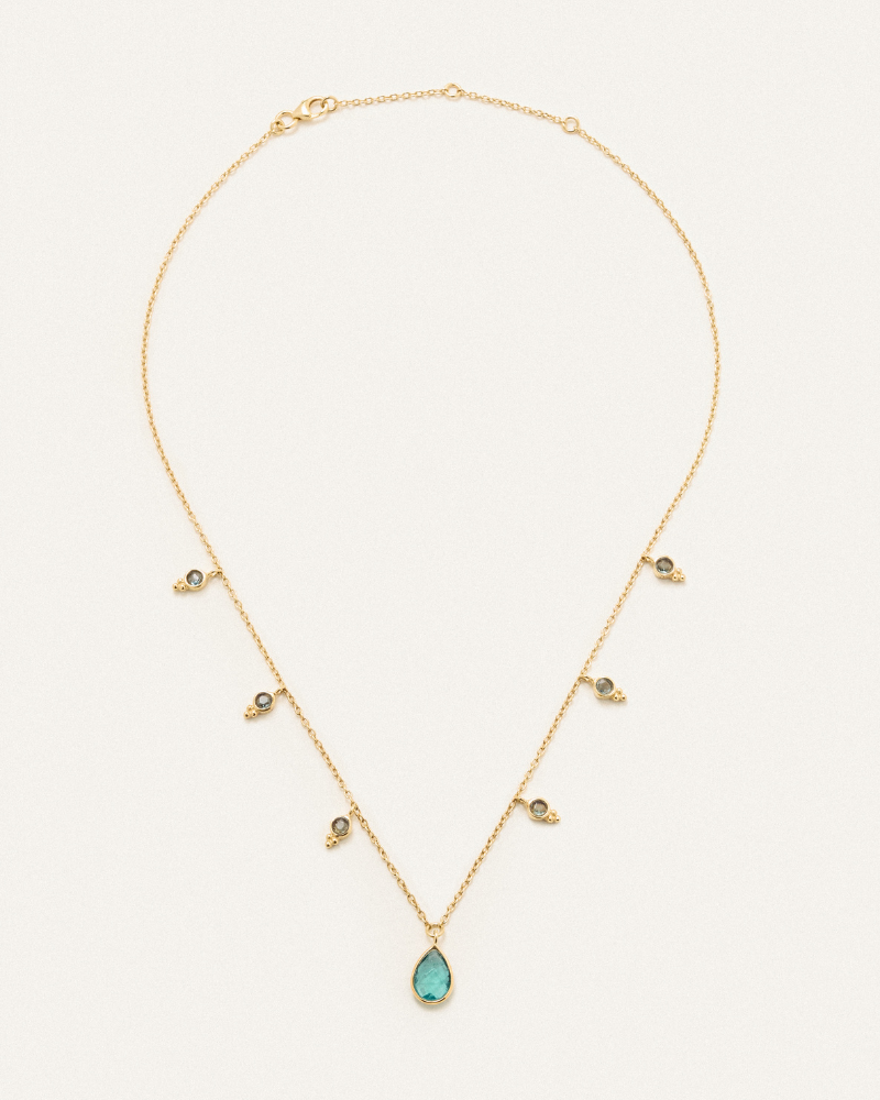 Krista necklace with apatite