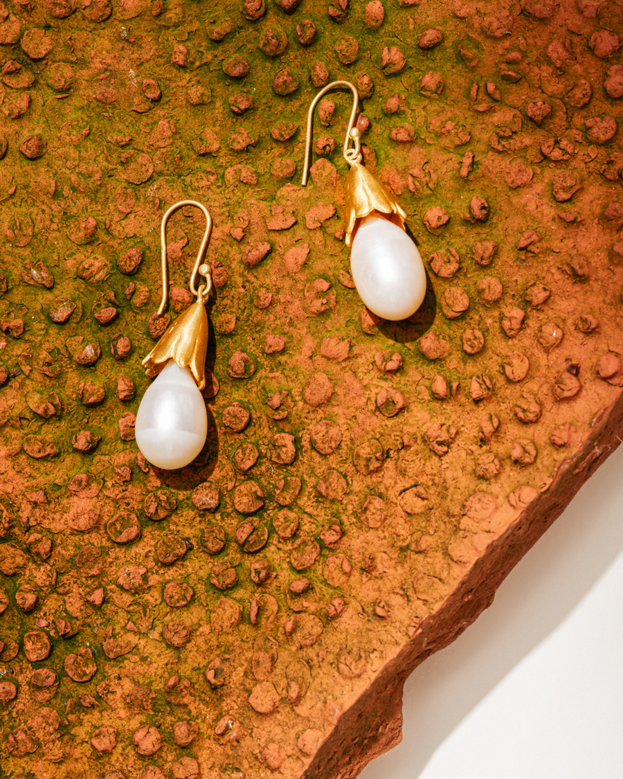 Donna suspended pearl drops